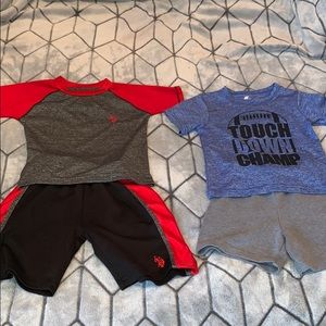 Toddler Boy 2T short outfits.